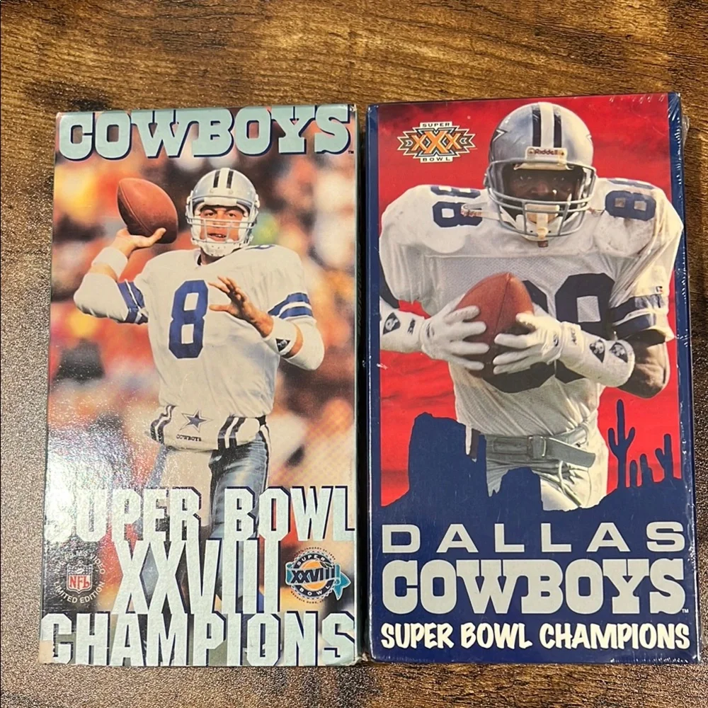 Dallas Cowboys Super Bowl XXX Champions VHS